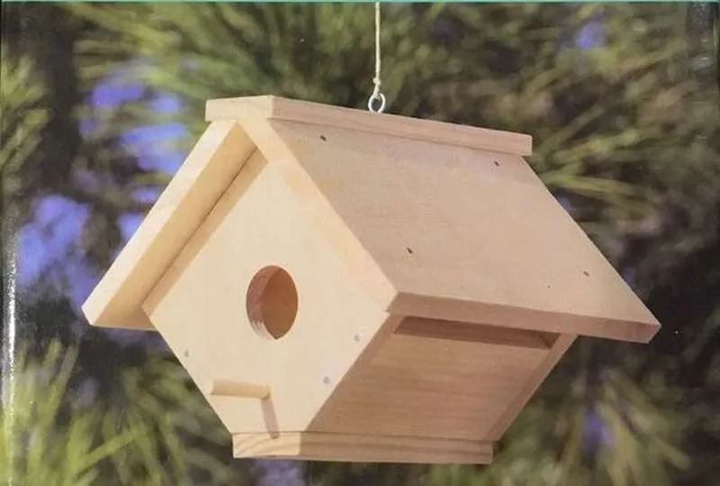 как сделать птичий домик