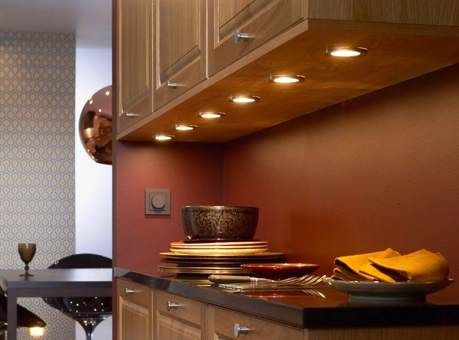 hardwire dimmable under cabinet lighting