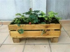 Vertical Garden, Planter Pots, Patio, Garden Ideas, Google, Gardens, Wood Art