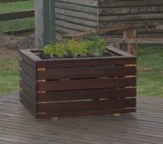 Herb planter box Herb Planter Box, Herb Planters, Outdoor Furniture, Outdoor Storage, Timber, Herbs, Projects