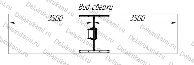 Чертеж зоны безопасности.